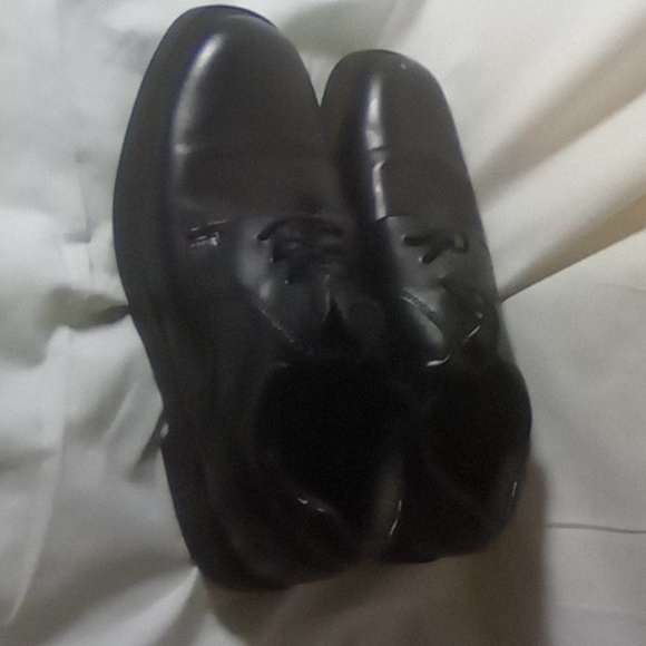 Men's dress shoes size 11 BLACK DRESS SHOES - Picture 2 of 5